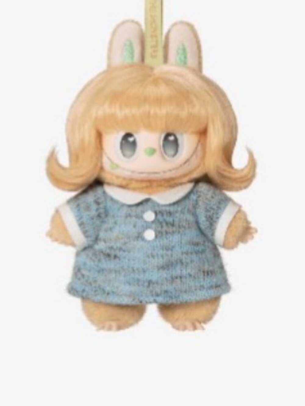 POP MART The Monsters Hair Salon Labubu Blue Prelude Vinyl Plush Pendant NEW